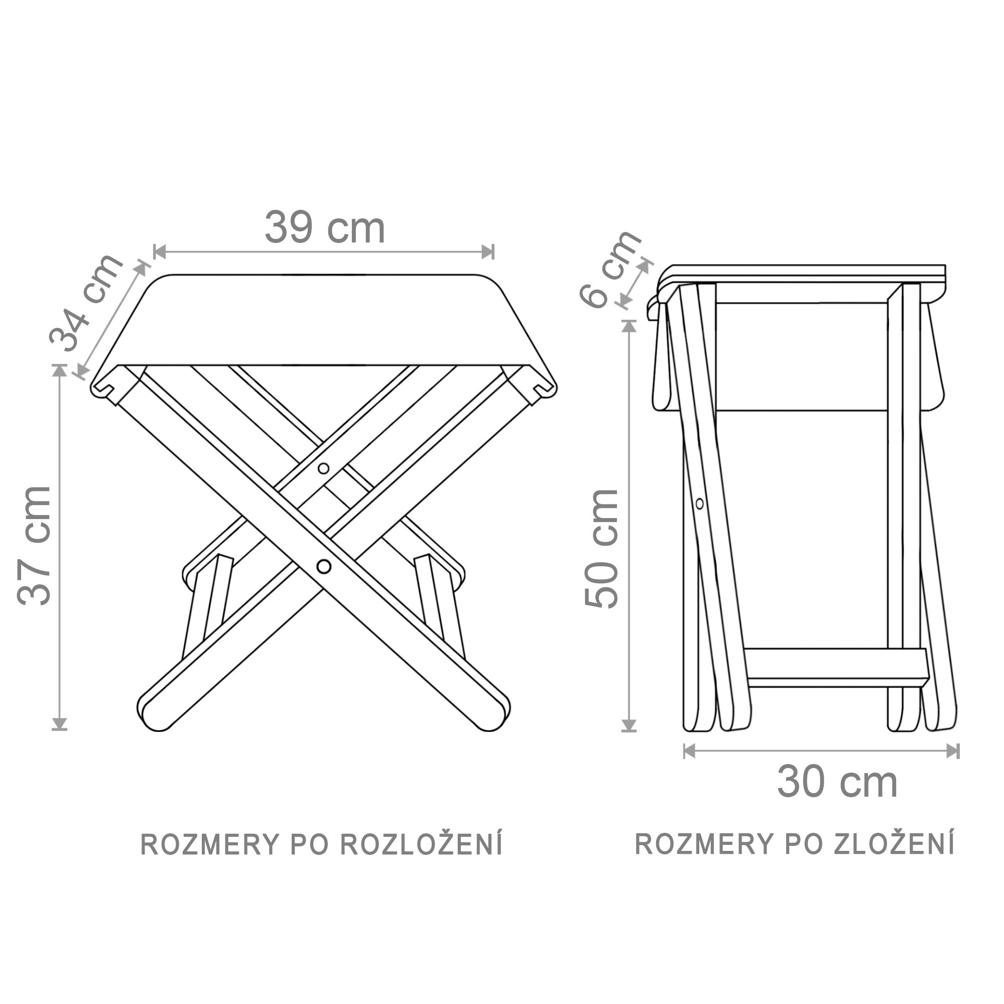 Stuhl mit eigenem Werbelogo