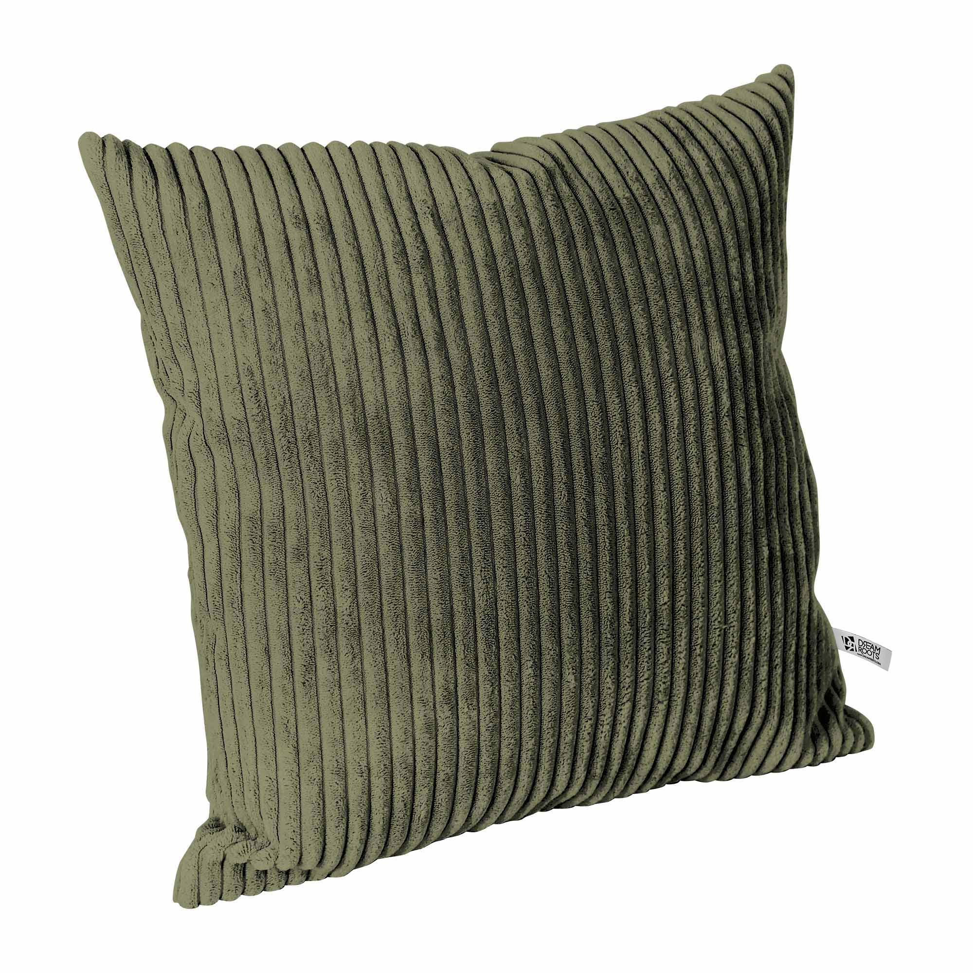 Kissen Lincoln Dunkle Olive-40x40 cm