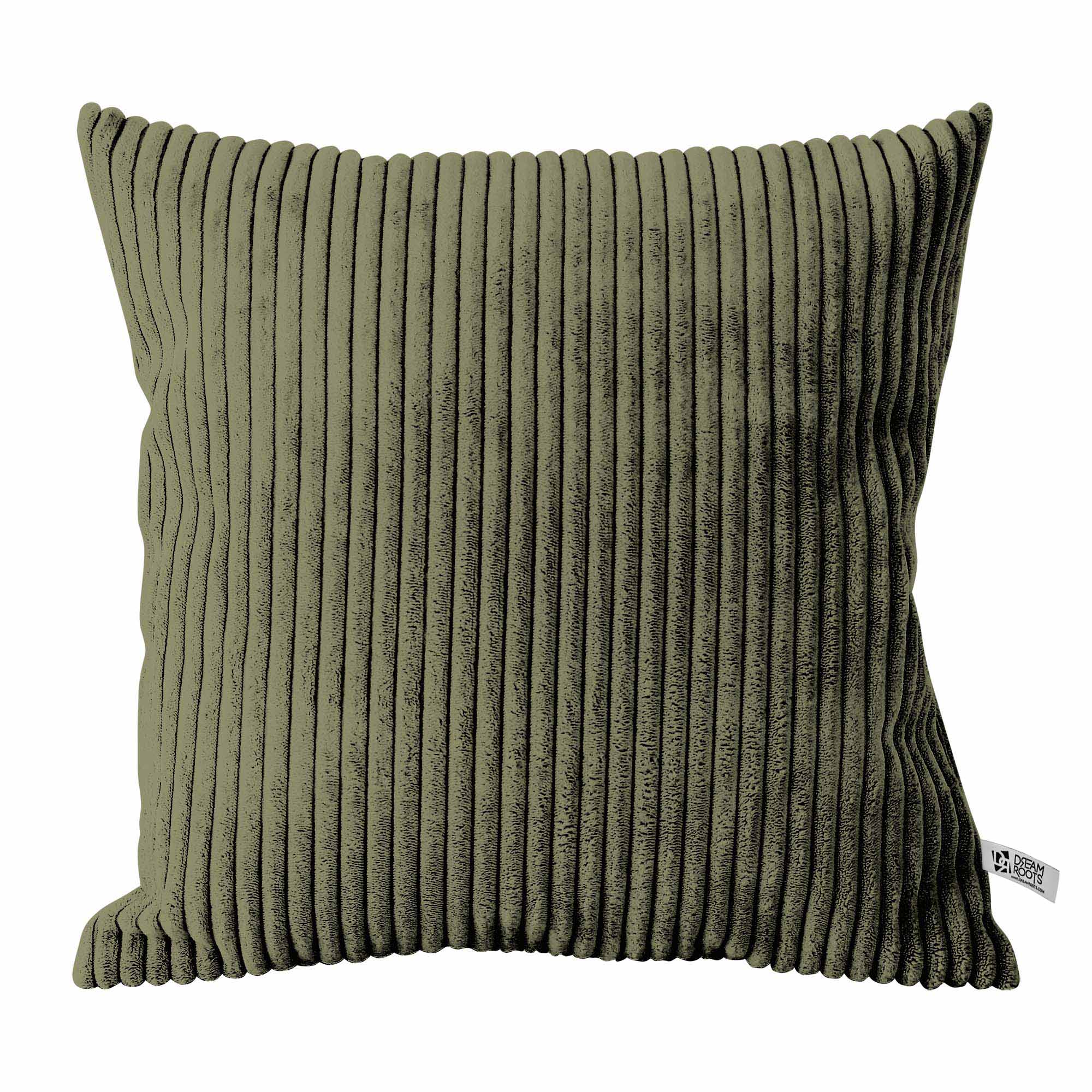 Kissen Lincoln Dunkle Olive-40x40 cm