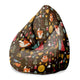 Sitzsack Pearshape Magischer Wald-S