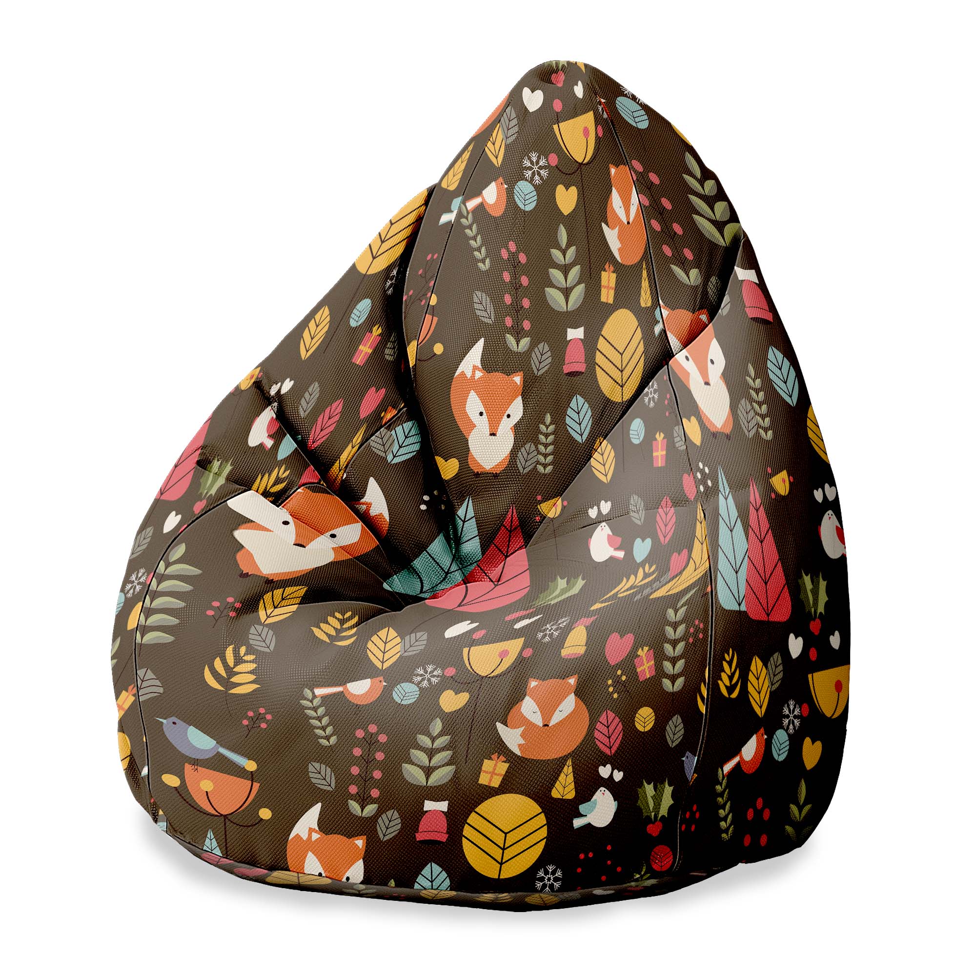Sitzsack Pearshape Magischer Wald-M