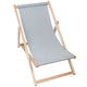 Liegestuhl aus Holz Imitation Jeans Moonlight Veil-S