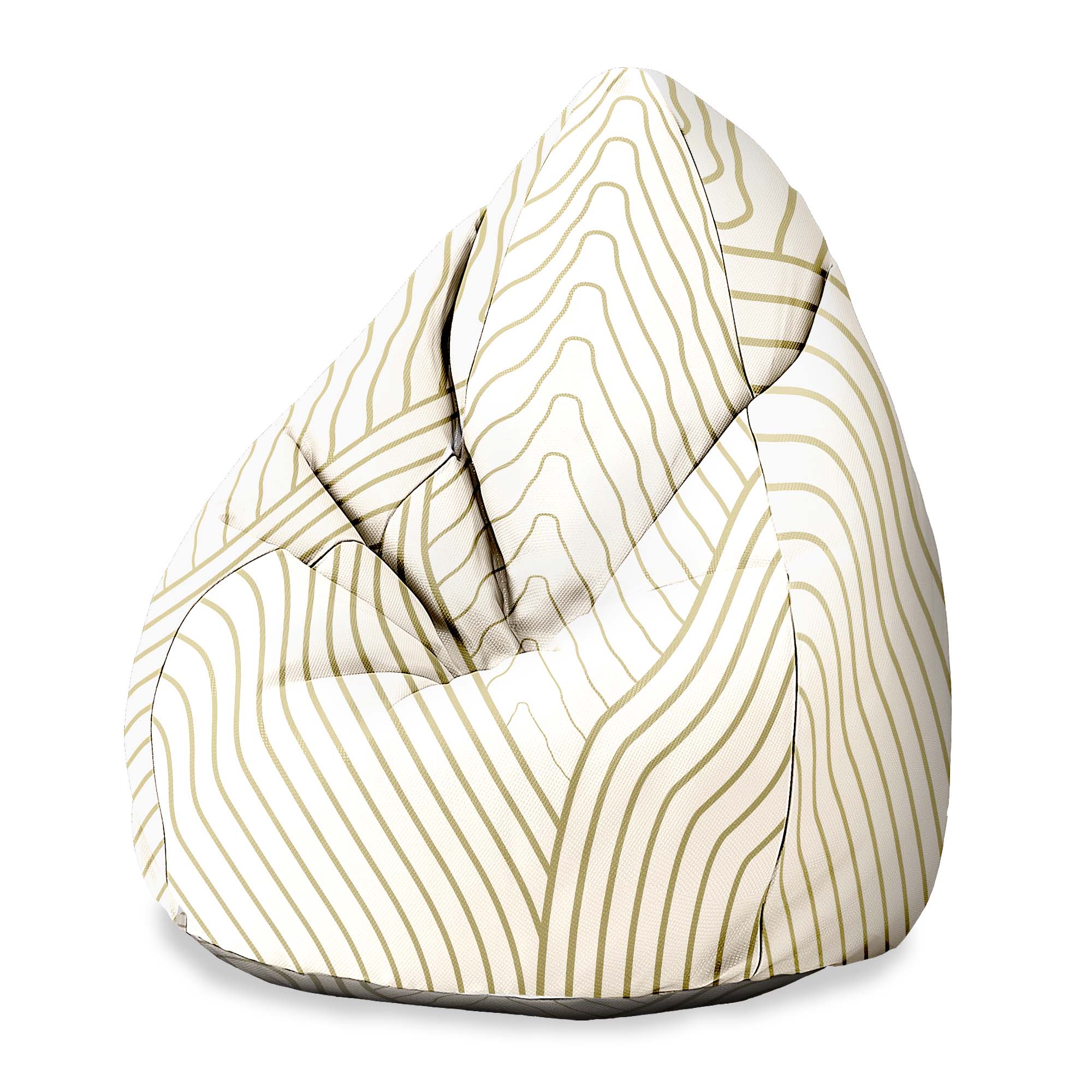 Pearshape Pouf Mountain Wave