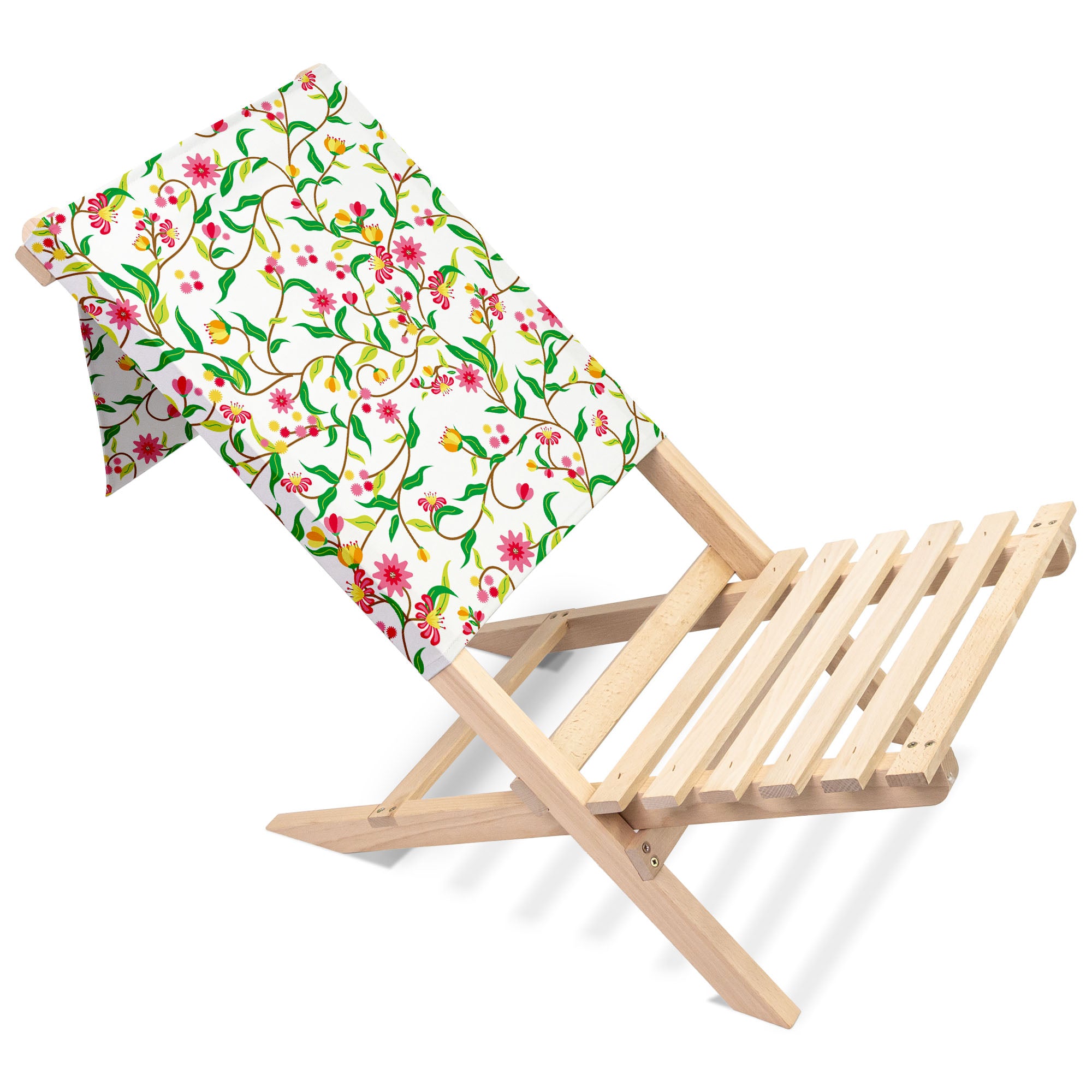 Folding Beach Chair Mystery Garden