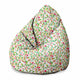 Puf Birnenform Mystery Garden-M-Samt