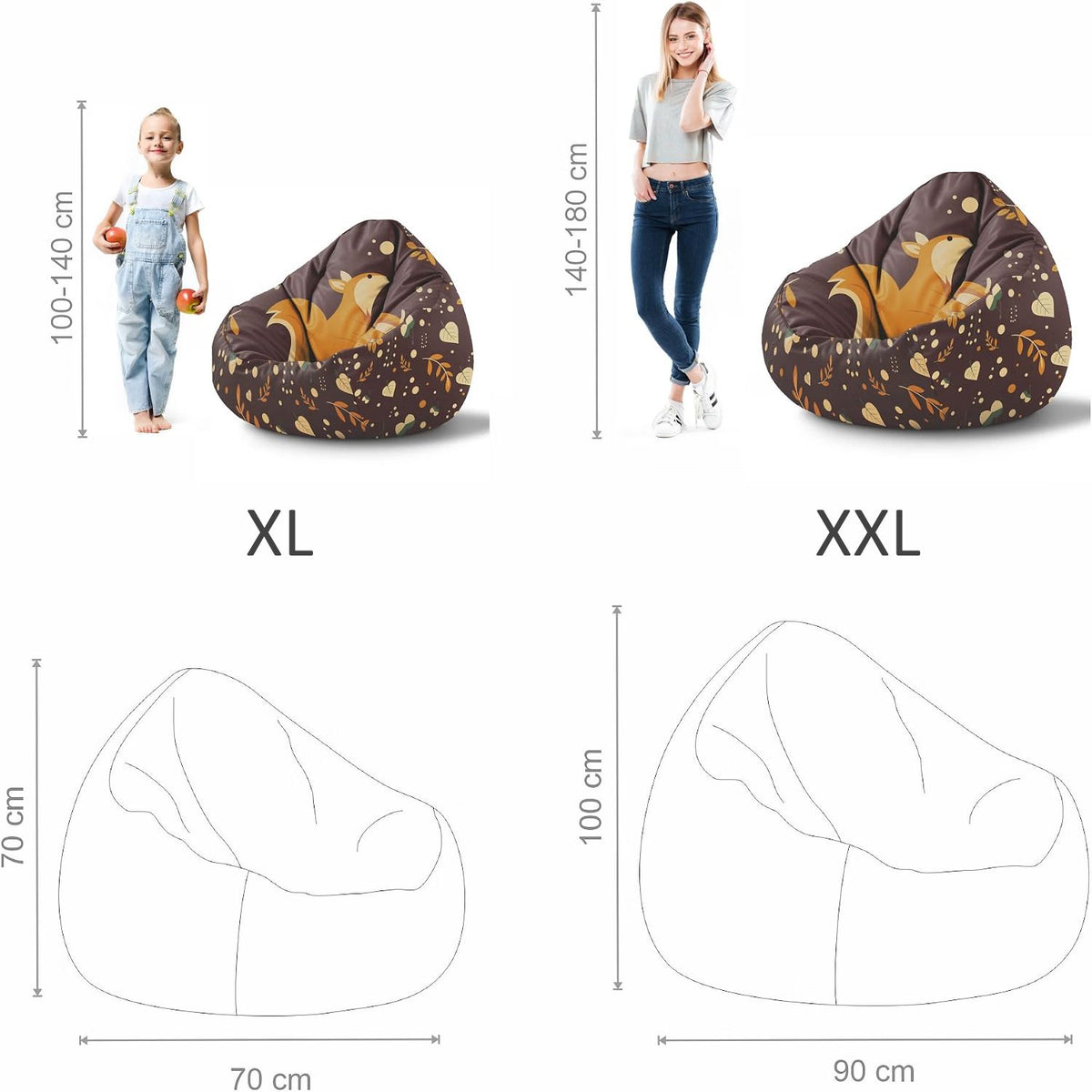 Sitzsack Paradise Weltraumabenteuer-M