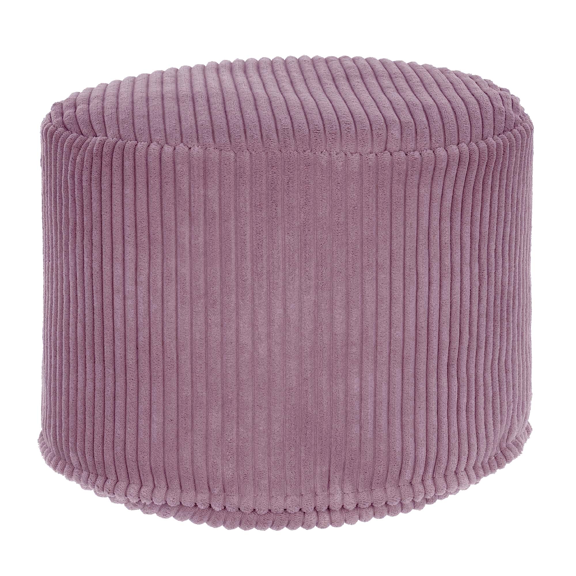 Runder Hocker Fußstütze Lincoln Plum Smoothie-M