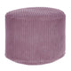Runder Hocker Fußstütze Lincoln Plum Smoothie-M