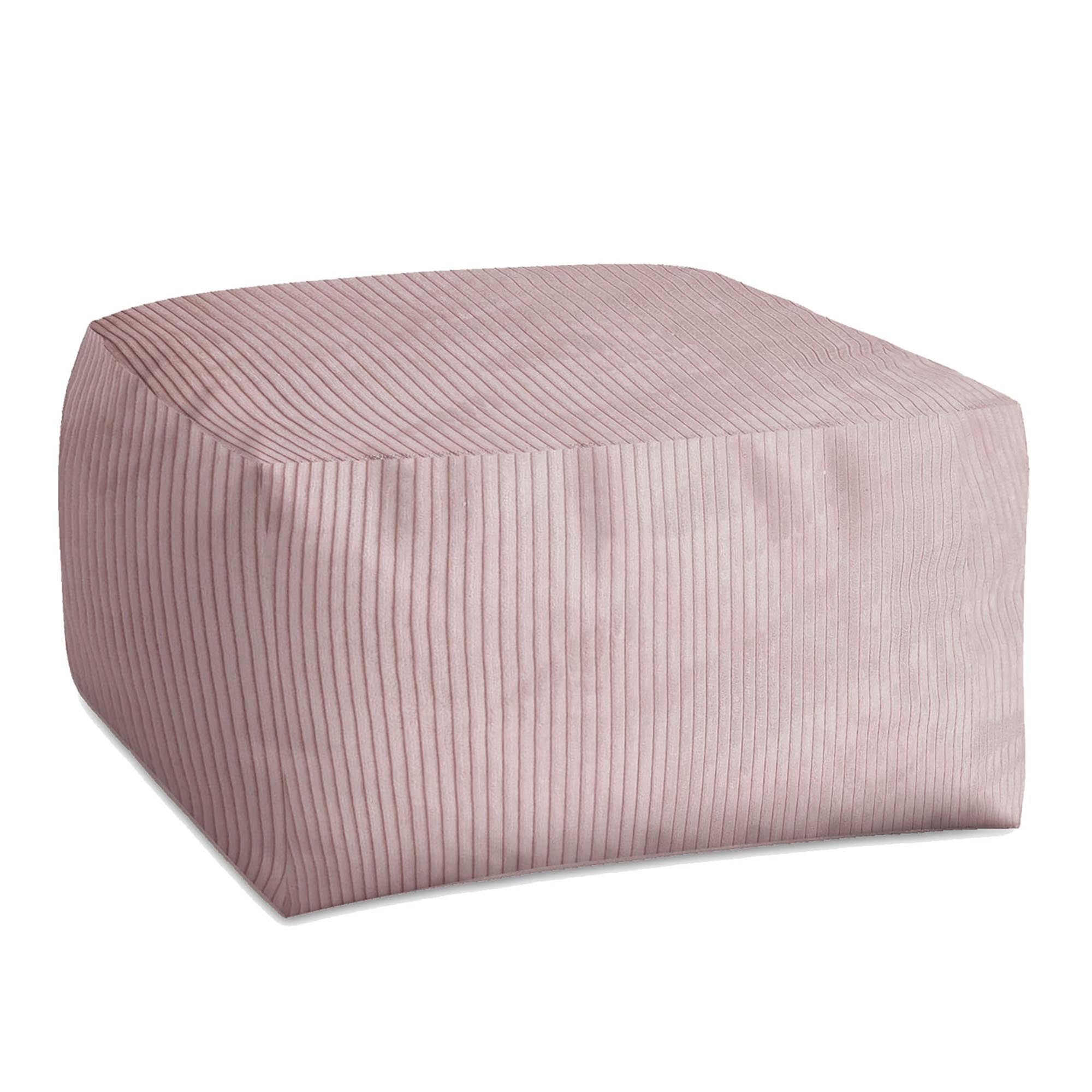 Puf Comfort Silber Rosa