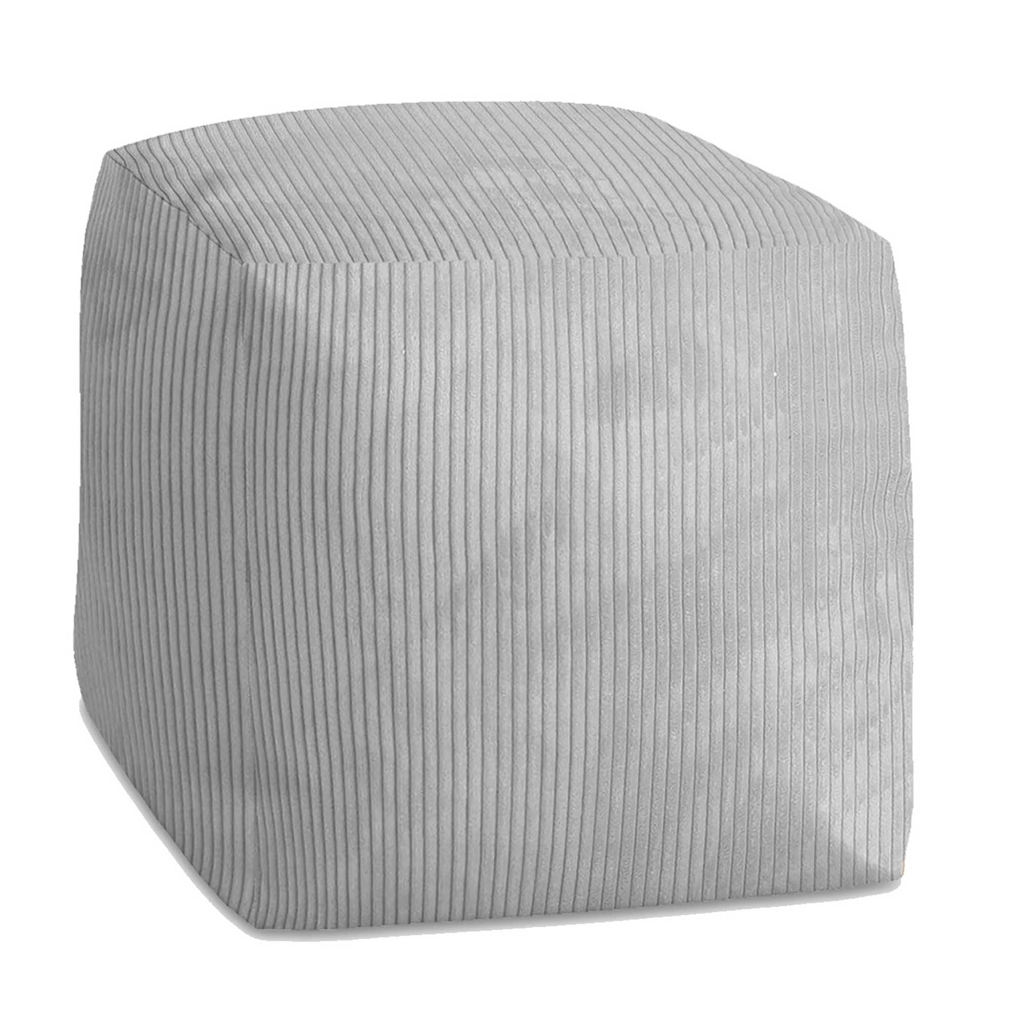 Puf Cube Cool Gray