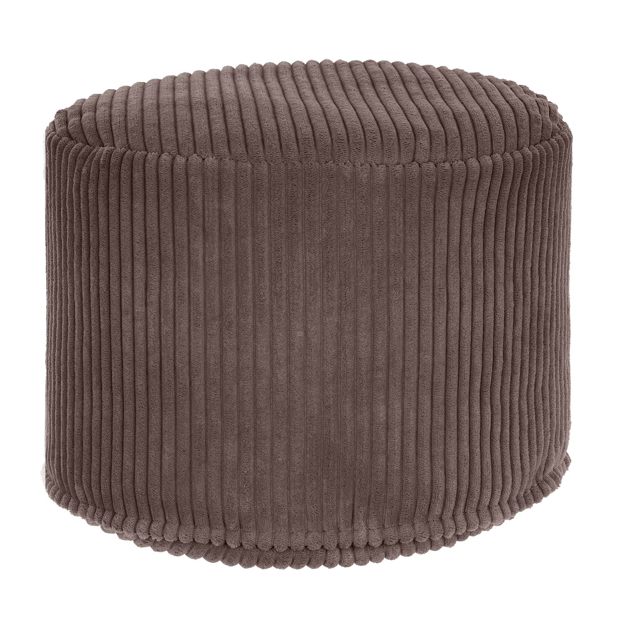 Runder Hocker Fußstütze Lincoln Roasted Cocoa