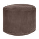 Runder Hocker Fußstütze Lincoln Roasted Cocoa