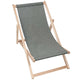 Holzliegestuhl Jeans-Imitat Sandy Dune-S
