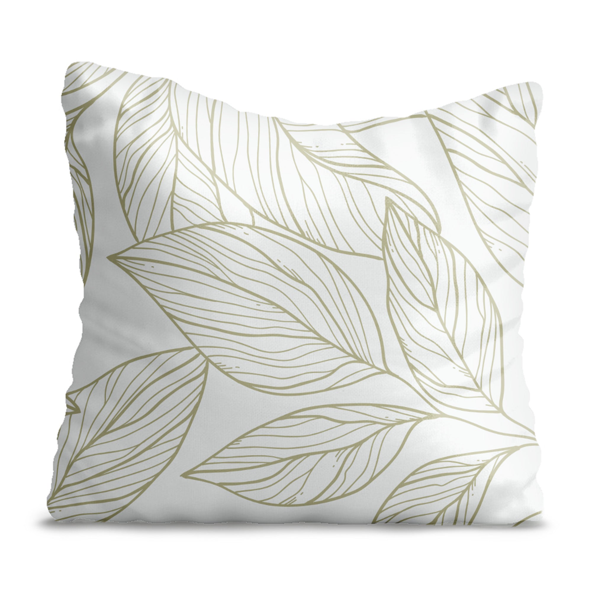 Pillow Scandinavian Leaves-Velvet