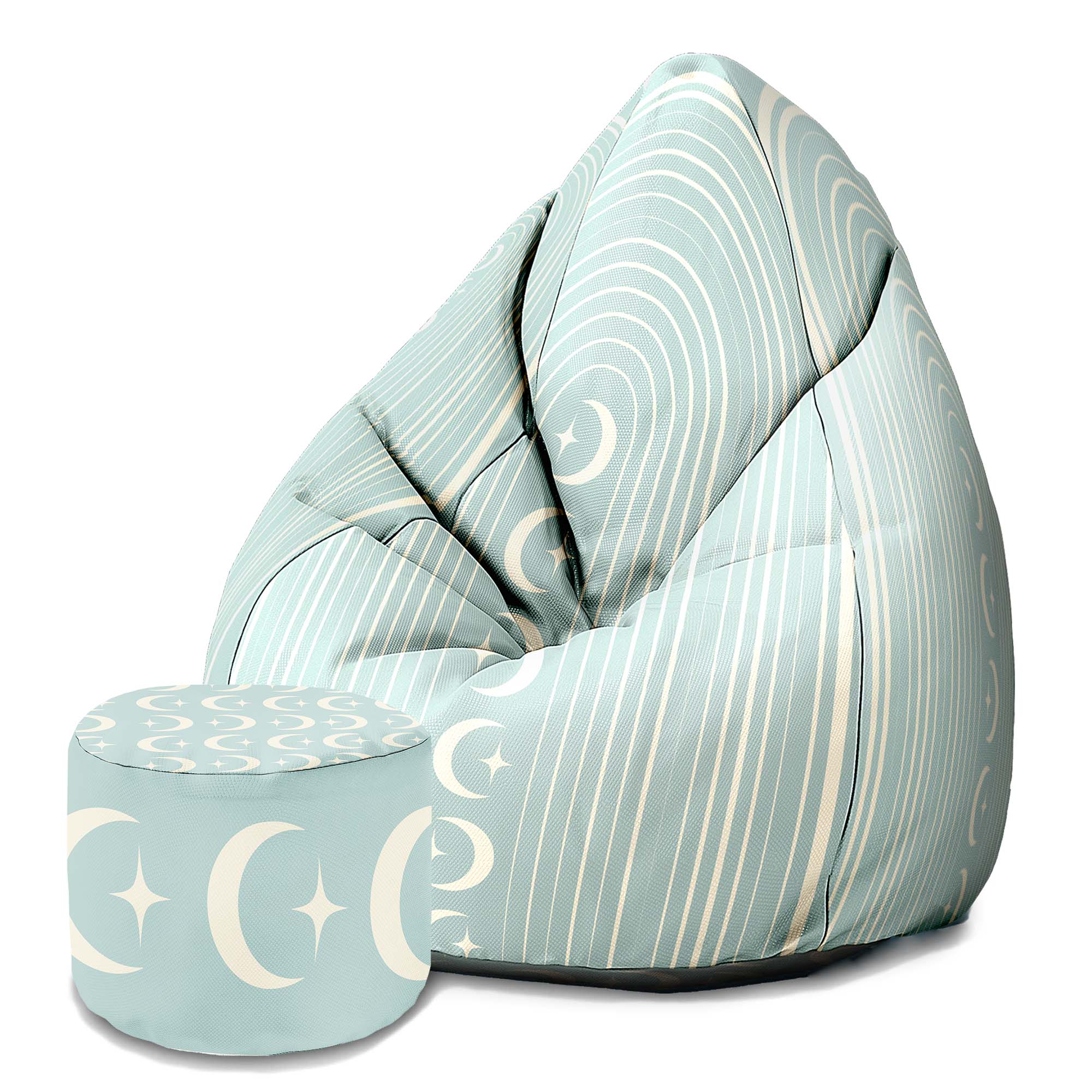 Runder Hocker Scandinavian Moons