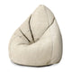 Puf Pearshape Scandinavian Nature-S-Velvet