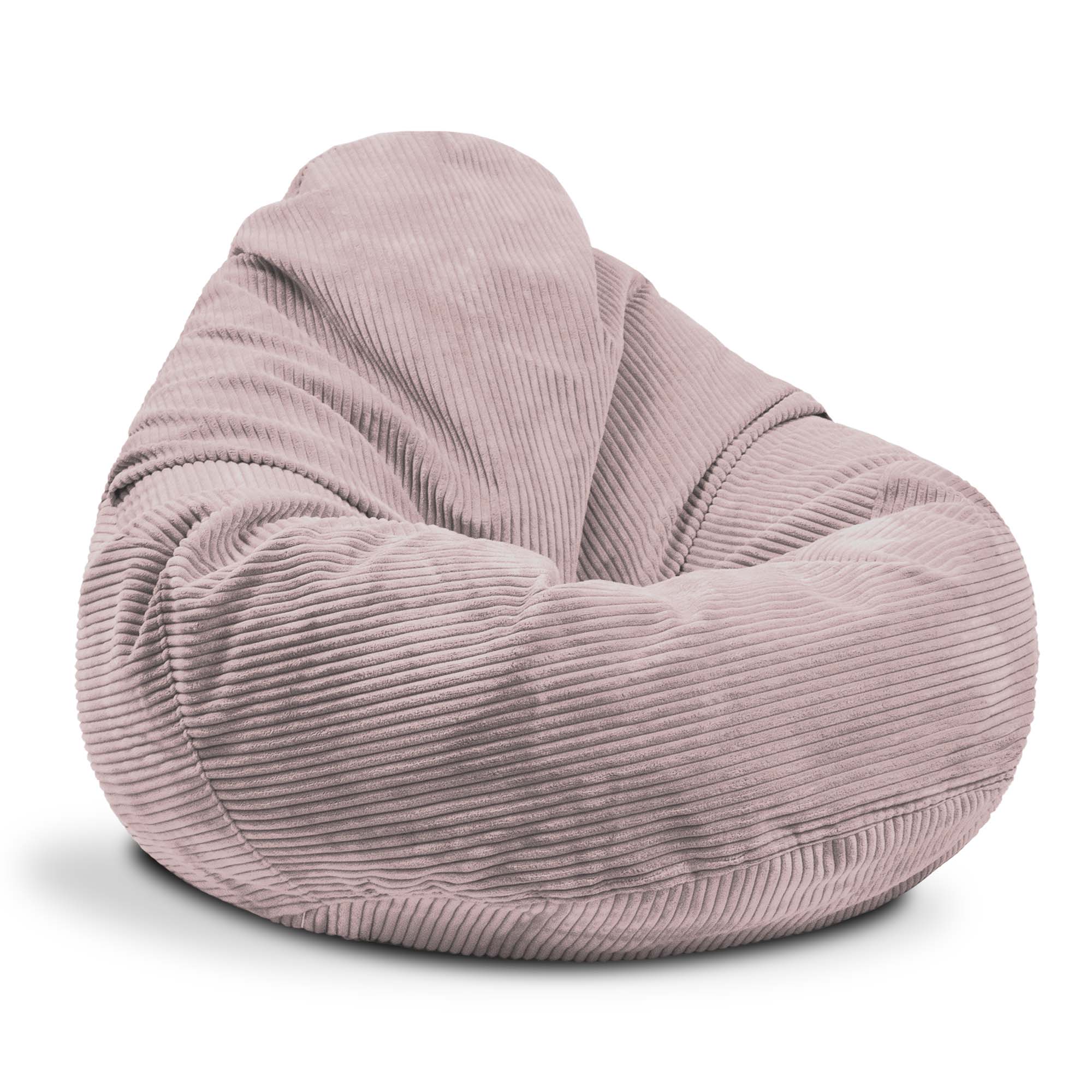 Puf Paradise Silberrosa-S
