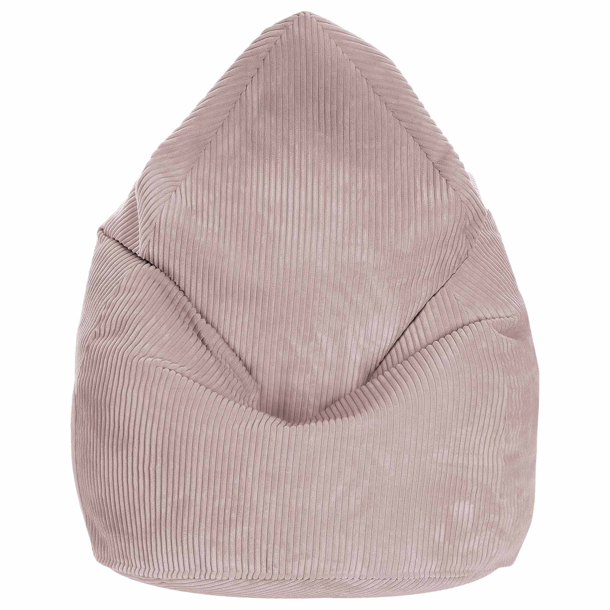 Sitzsack Birnenform Lincoln Silver Pink-S