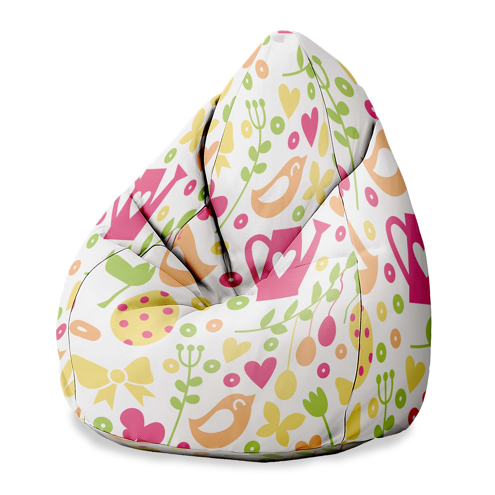 Sitzsack Pearshape Frühlingszeit