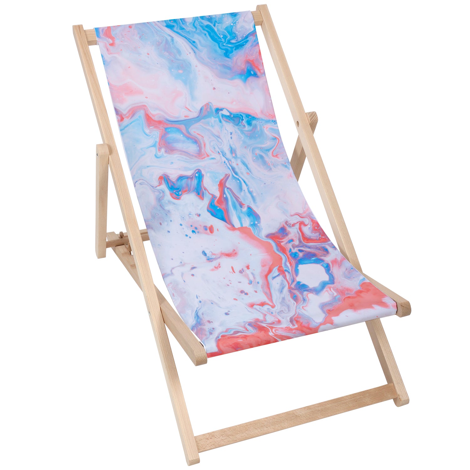 Holztisch Künstlerische Malerei-50x50 CM