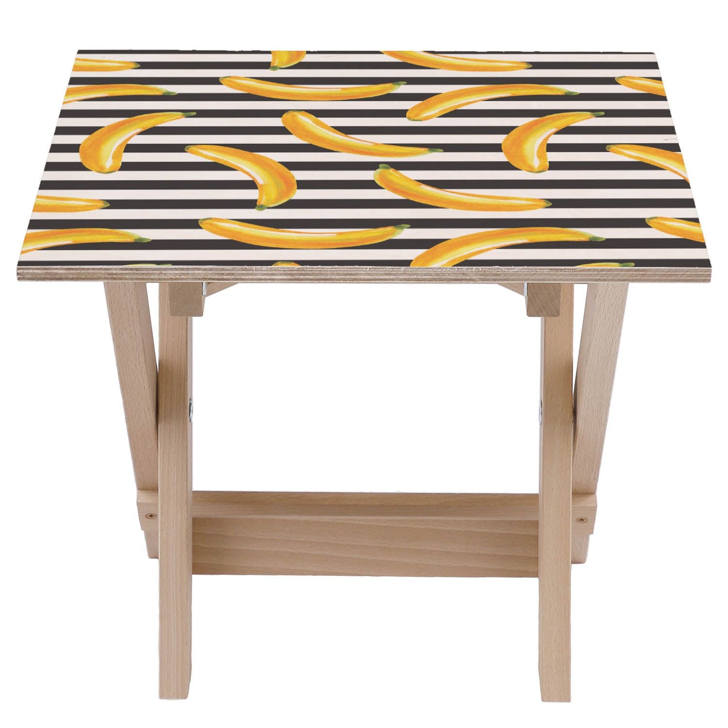 Holztisch Bananenstreifen-30x40 CM