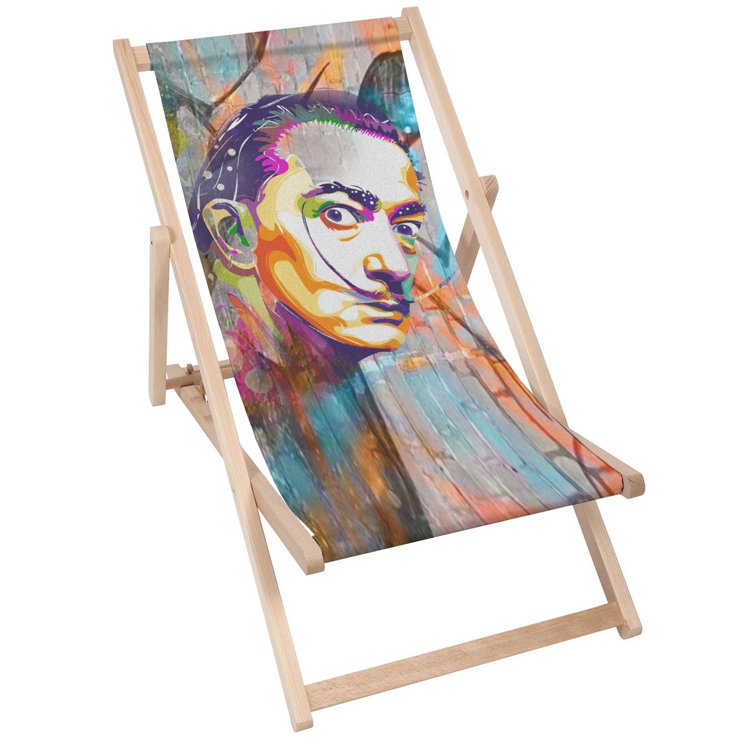 Holztisch Dali Bunt-50x50 CM
