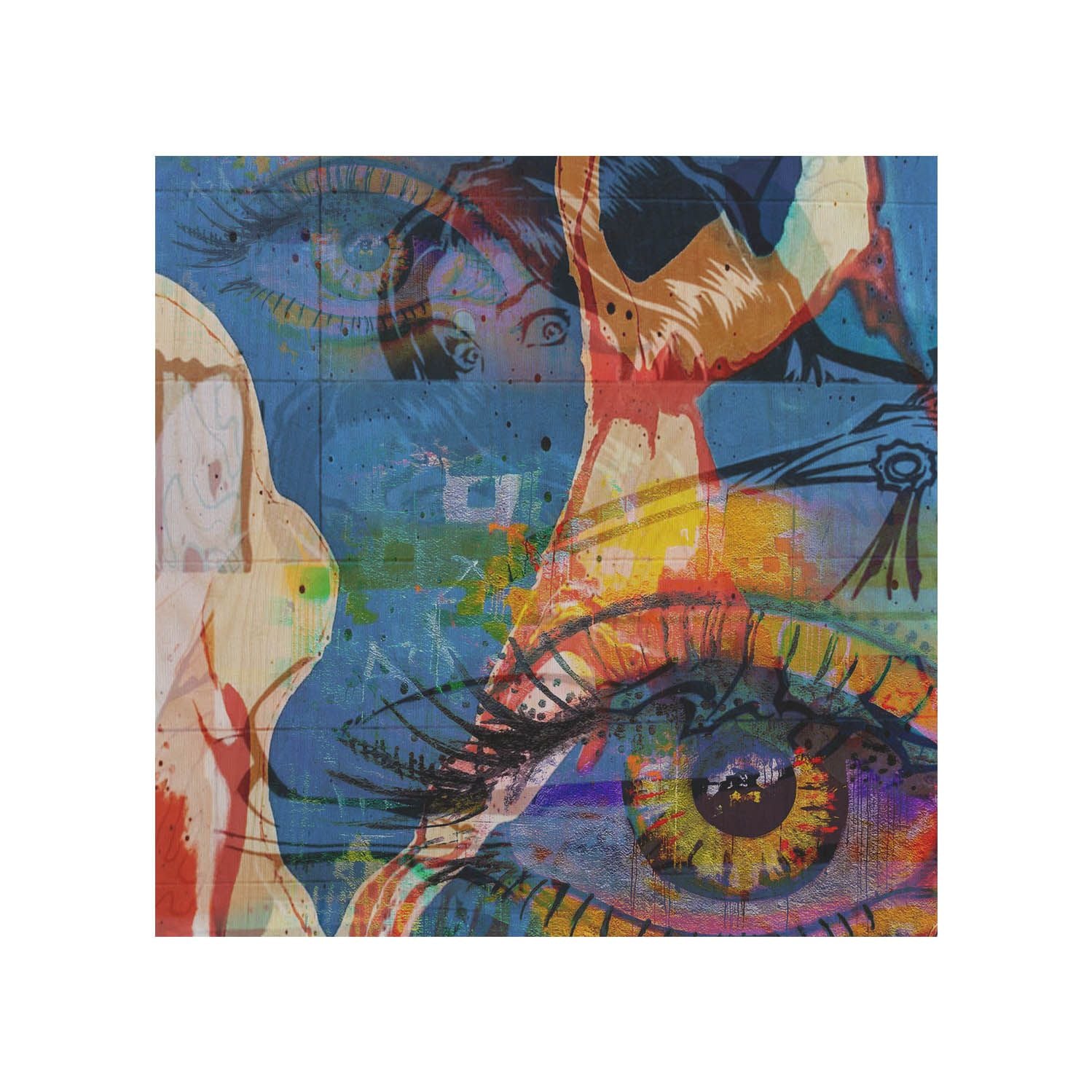 Holztisch Augen-30x40 CM