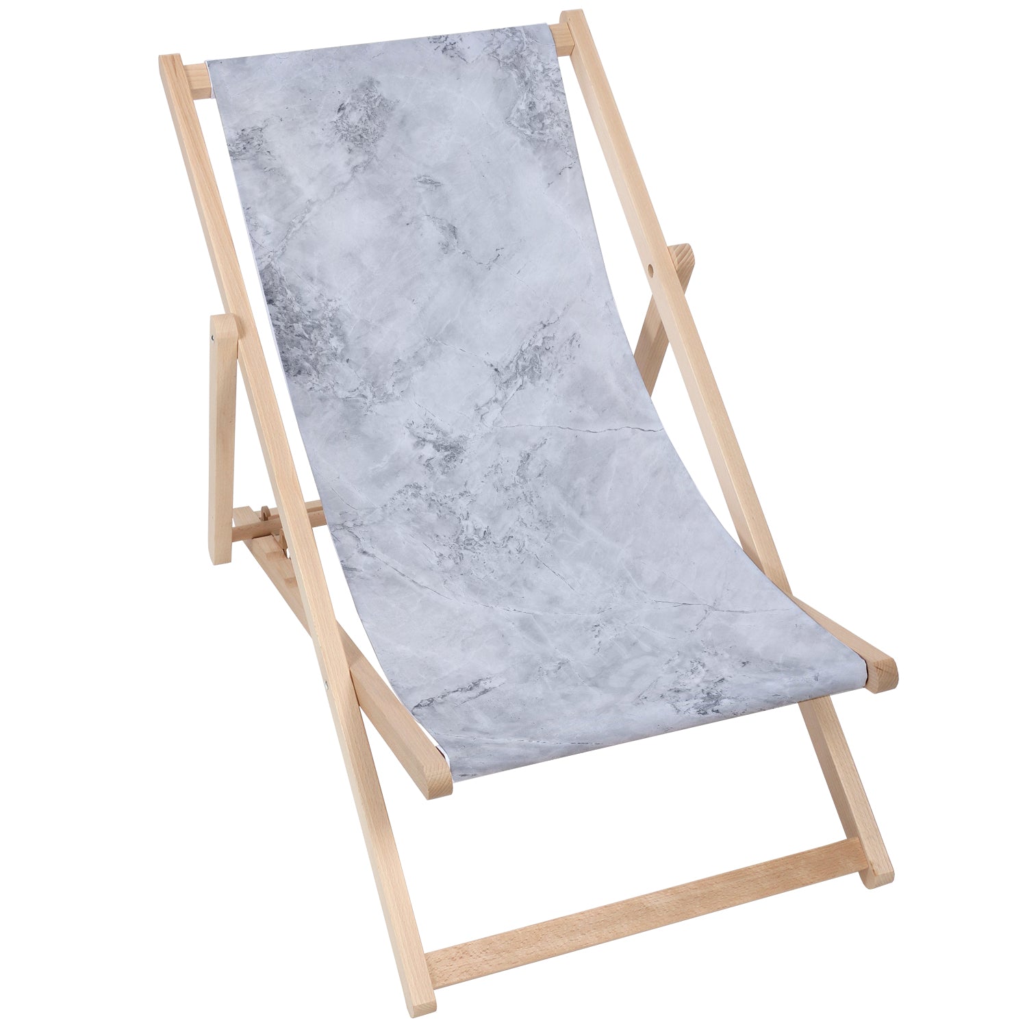 Stolik drewniany Gray Marble-30x40 CM