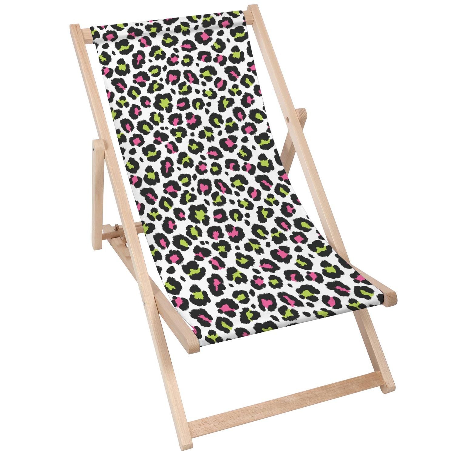 Holztisch Bunter Leopard-30x40 CM