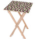 Holztisch Bunter Leopard-30x40 CM
