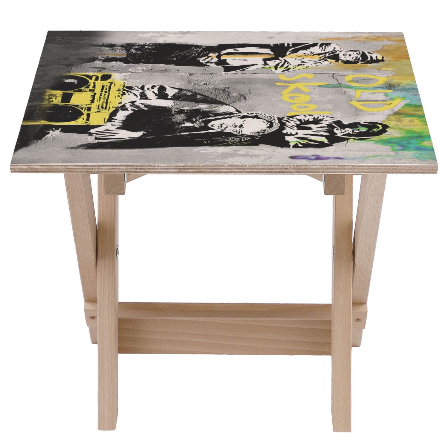 Holztisch Old Skool-30x40 CM