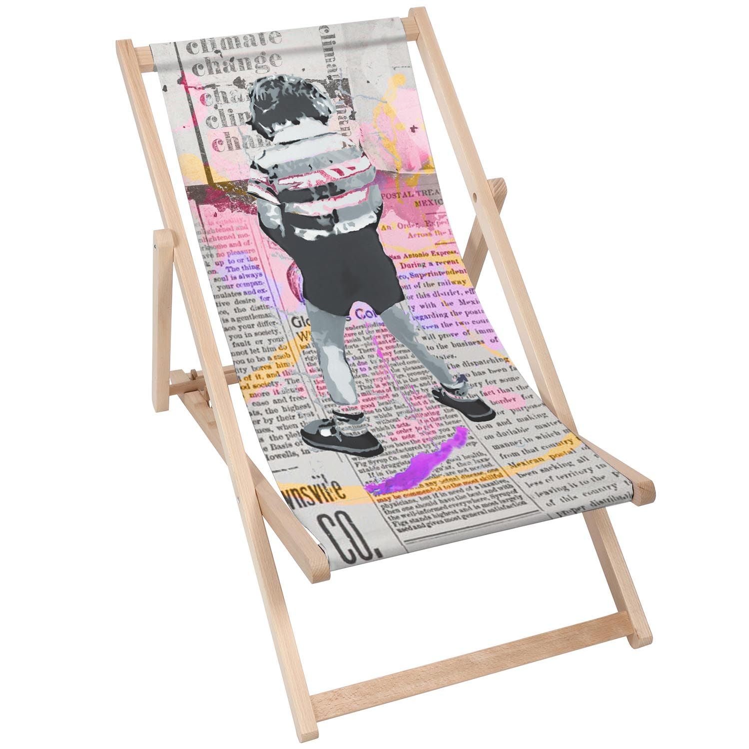 Holztisch Oops-50x50 CM