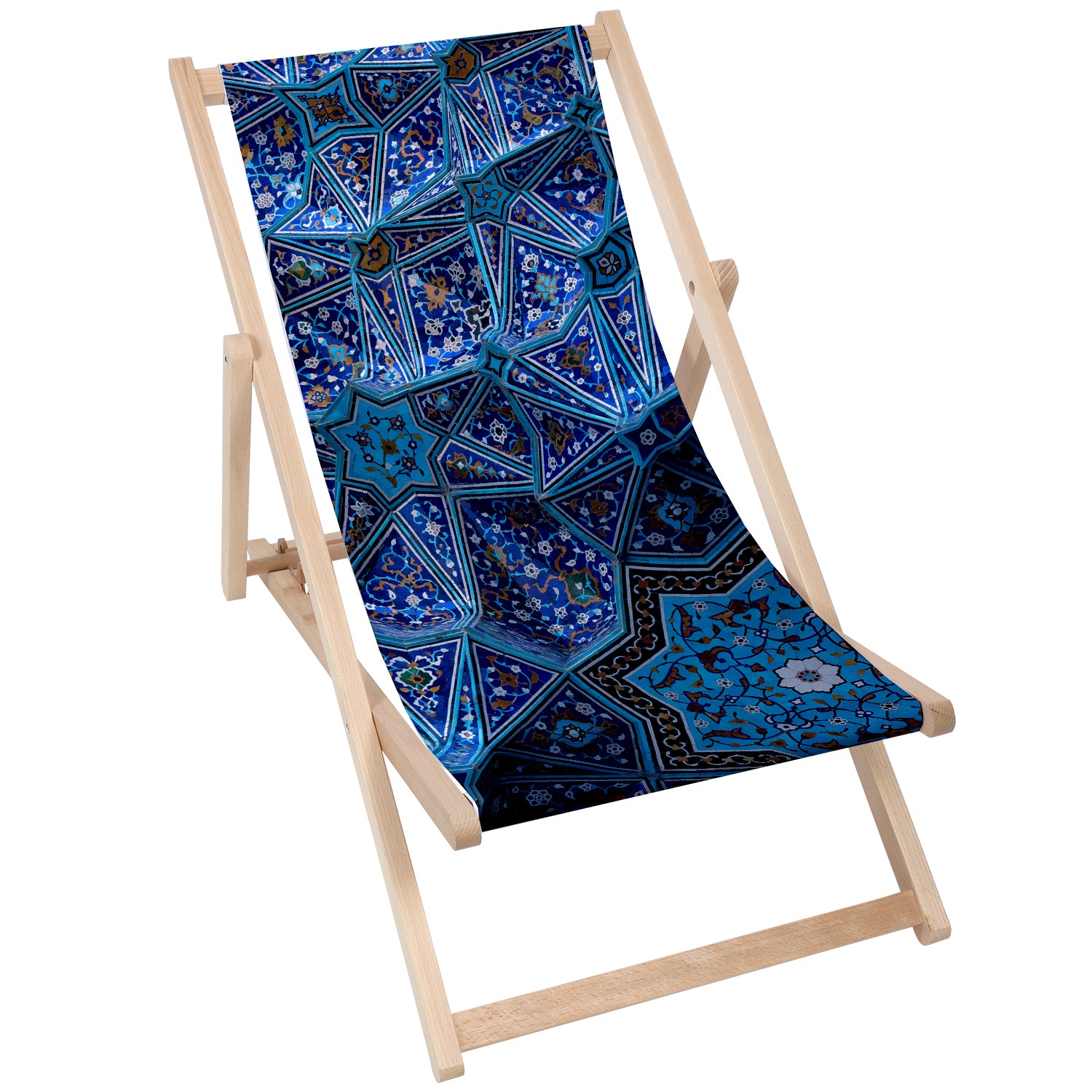 Dřevěný stolek Pattern Star-50x50 CM