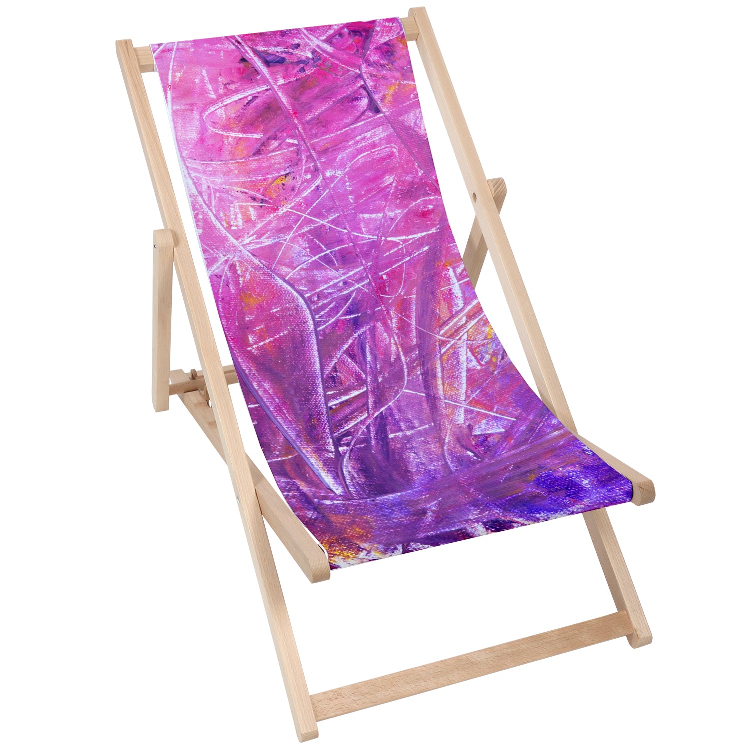 Holztisch Pink-50x50 CM