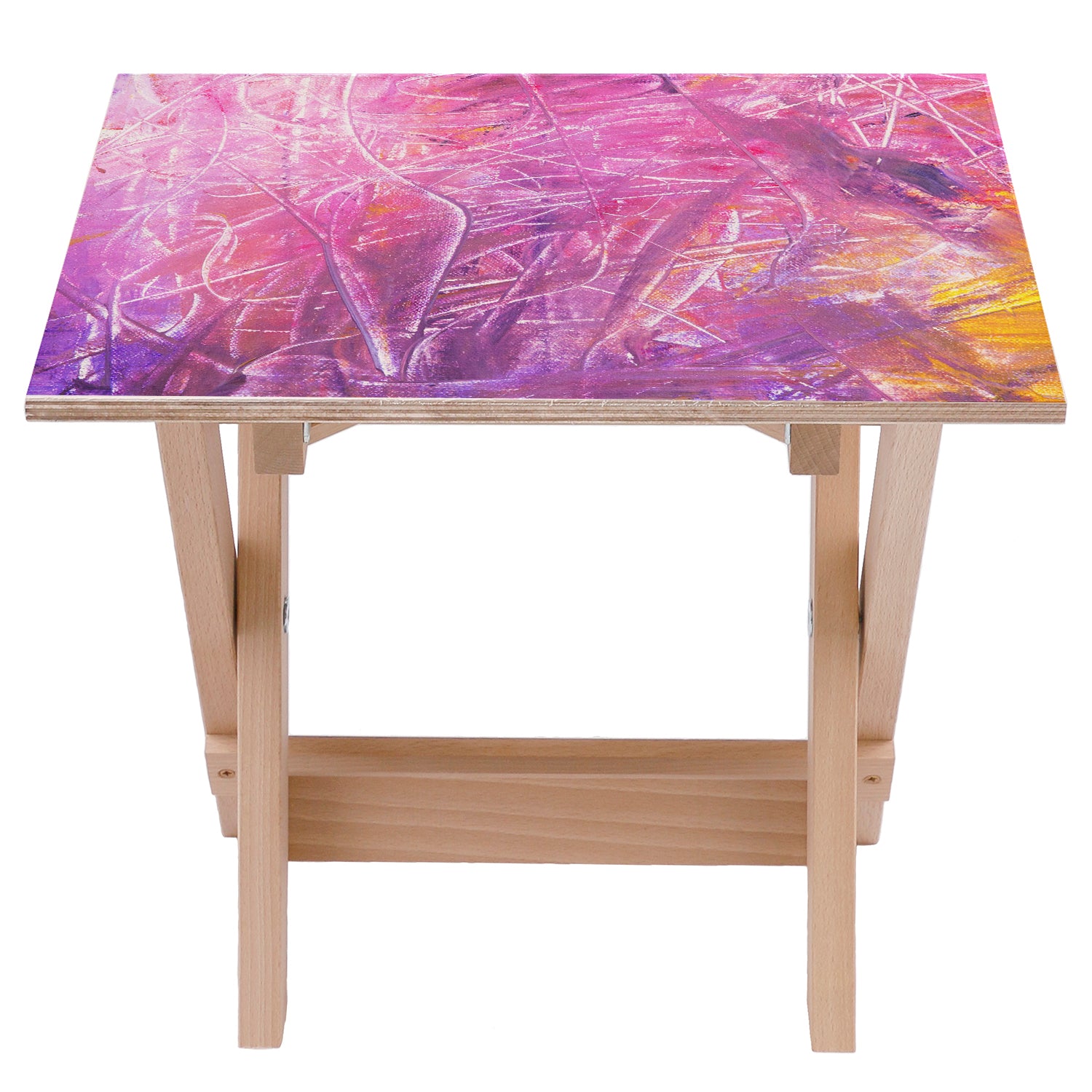 Holztisch Pink-30x40 CM