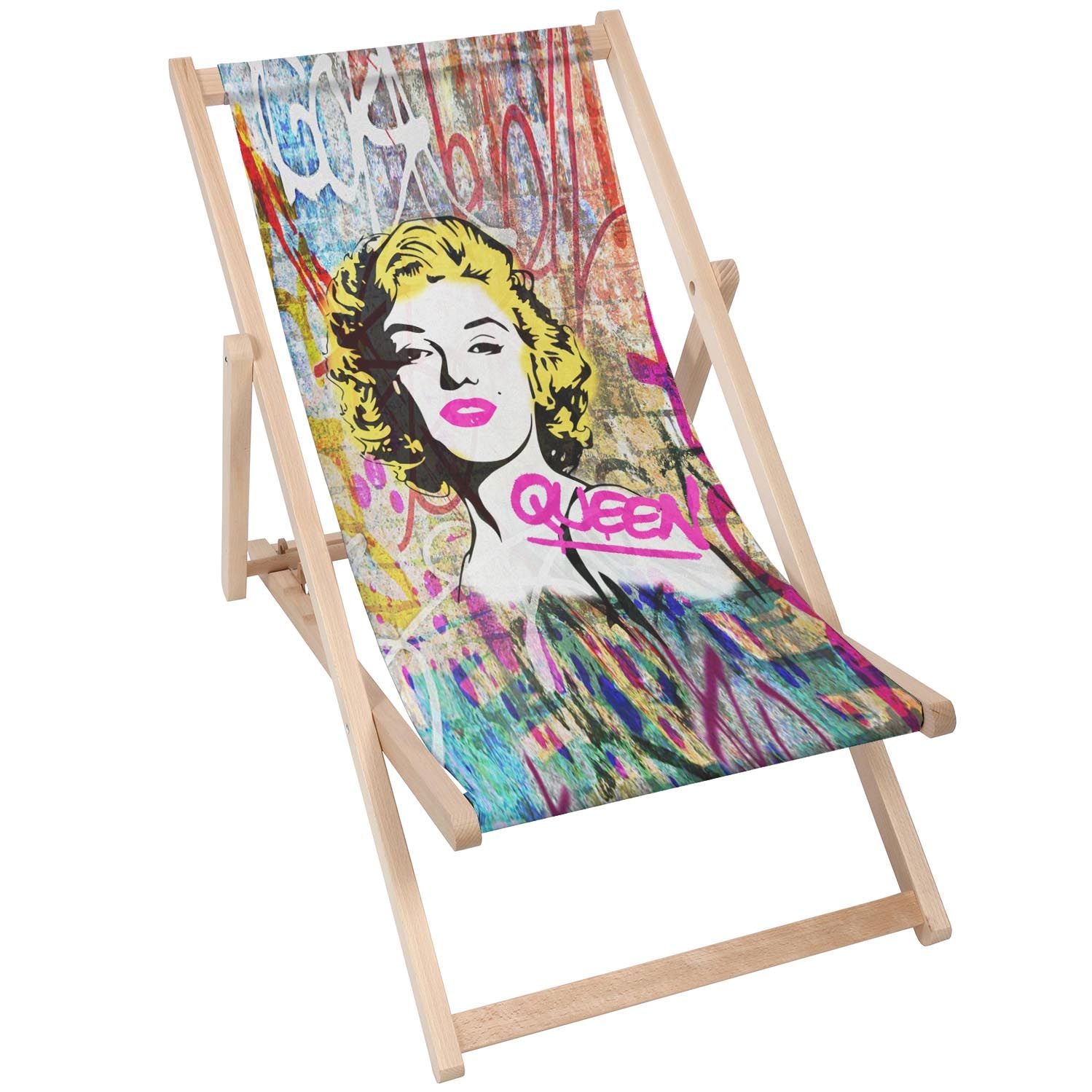 Holztisch Quenn Marilyn-50x50 CM