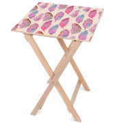 Holztisch Pink Watercolour