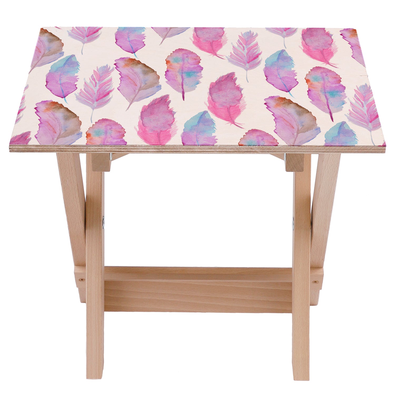 Holztisch Pink Watercolour-30x40 CM
