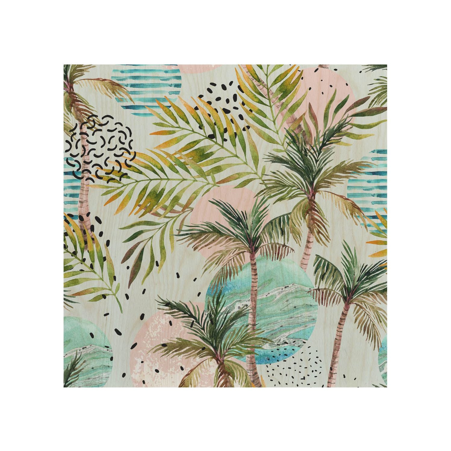 Holztisch Summer Palm