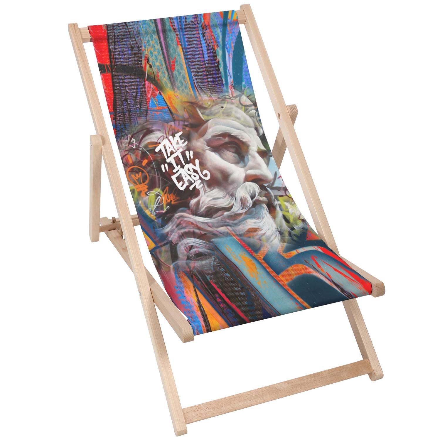 Holztisch Take It Easy-50x50 CM