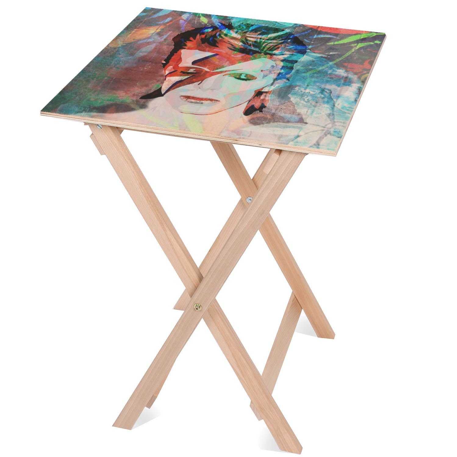 Wooden Table Tropical David-50x50 CM