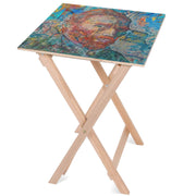 Drevený stolík Van Gogh Blue-30x40 CM