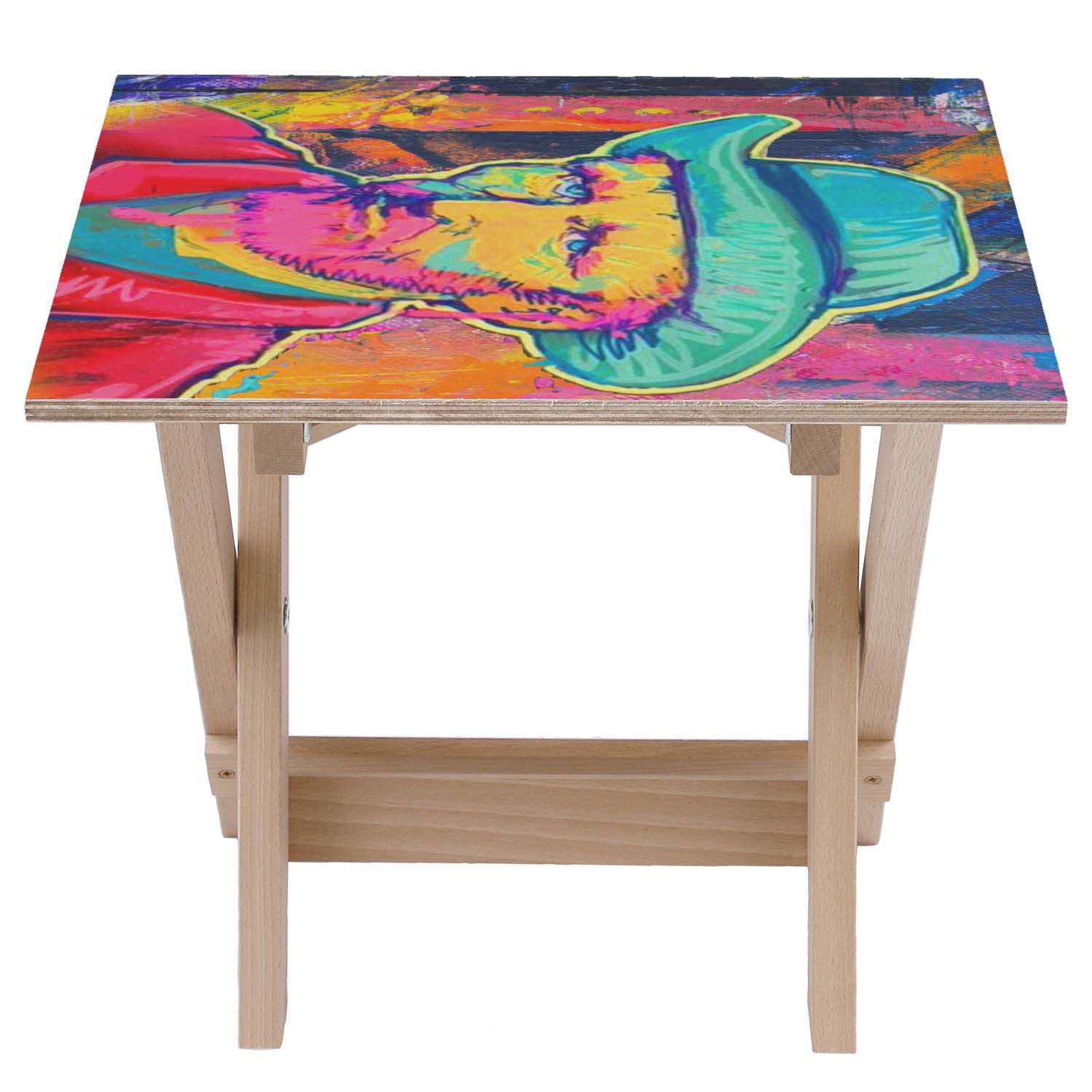 Holztisch Van Gogh With A Straw-50x50 CM
