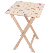Holztisch Watercolor Wild Flowers-50x50 CM