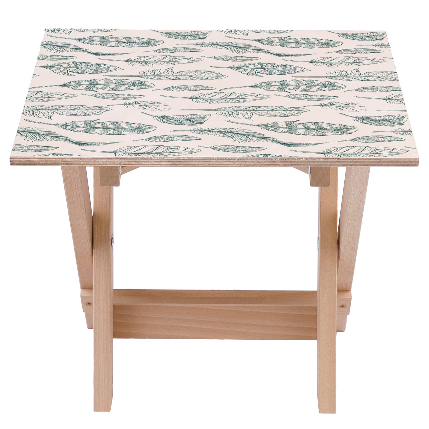 Holztisch Green on White-30x40 CM