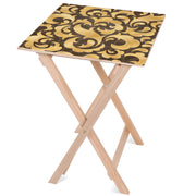 Wooden Table Golden Leaf-30x40 CM