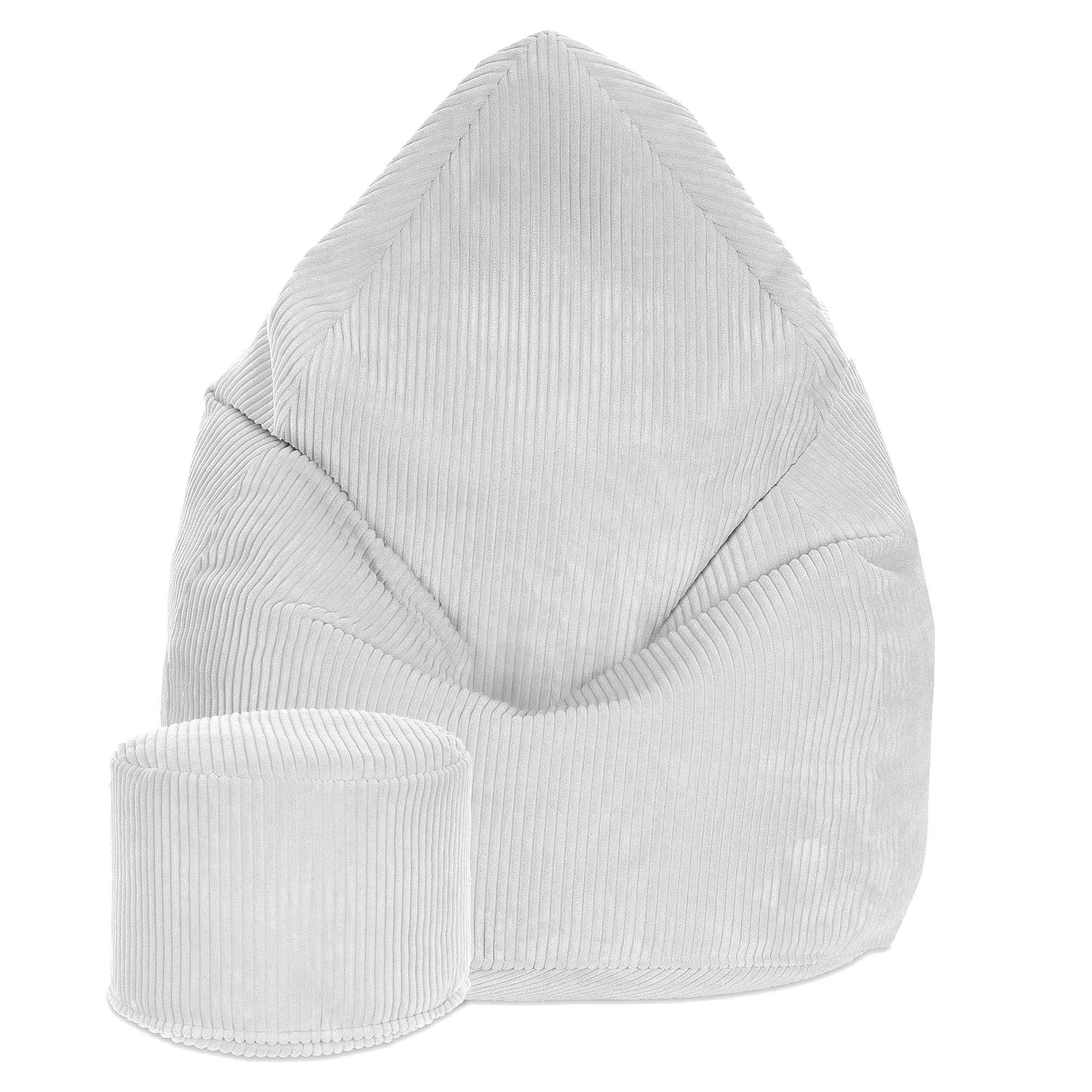 Runder Hocker Fußstütze Lincoln Storm Gray-M