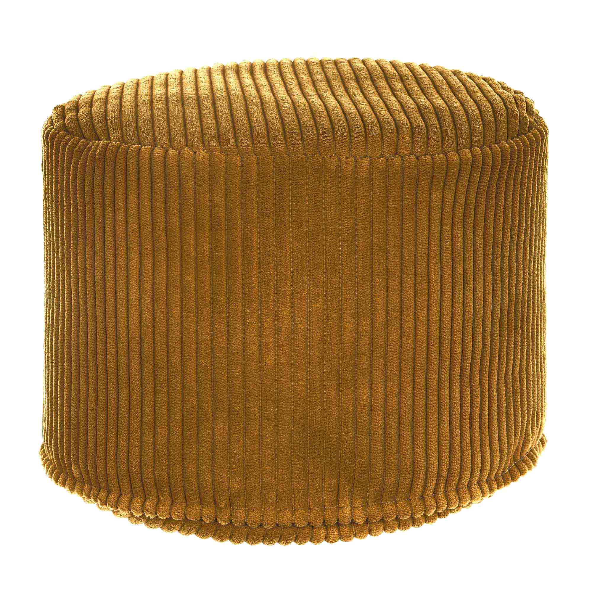 Runder Hocker Fußbank Lincoln Sugar Cookie-M