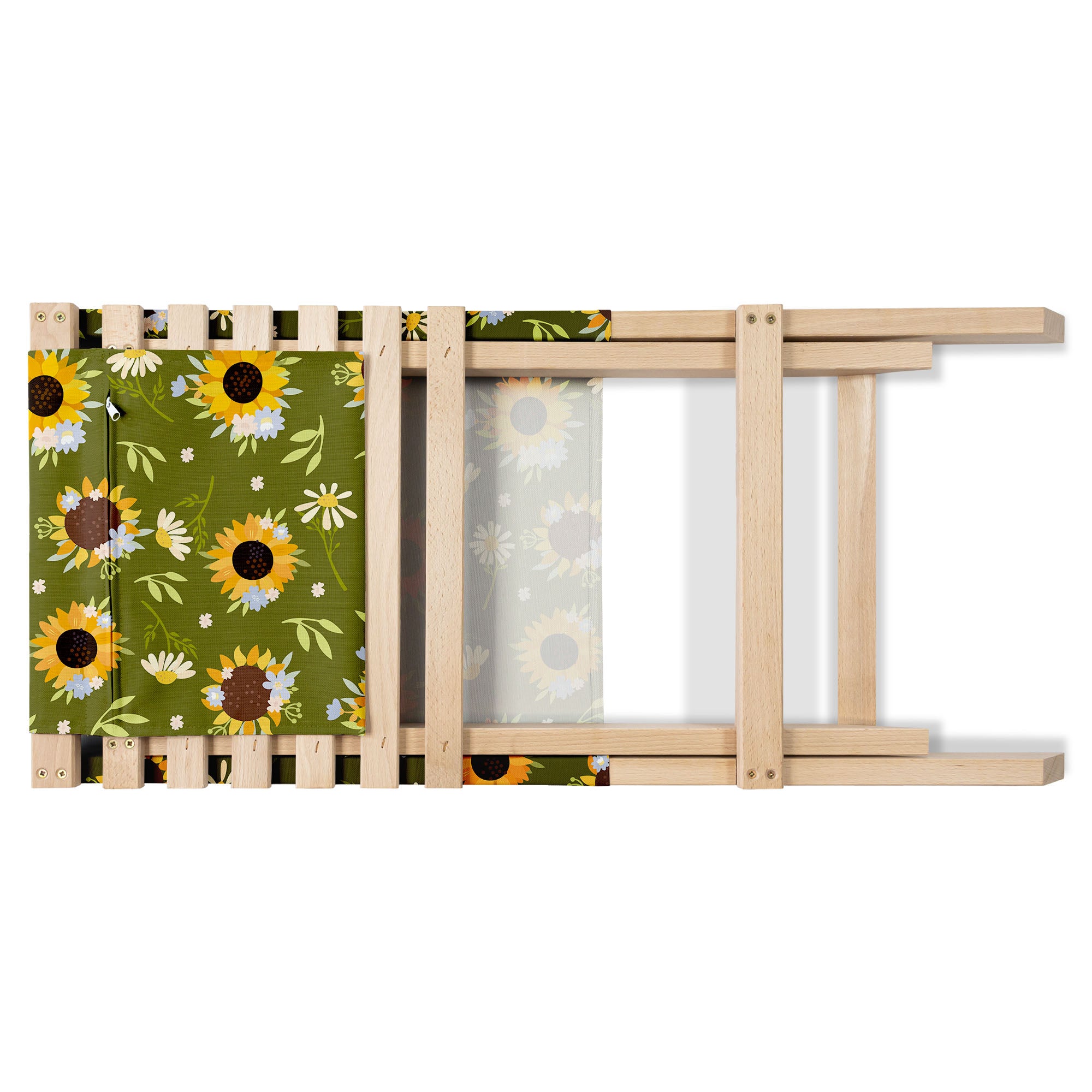 Klappbarer Strandstuhl Sonnenblumen
