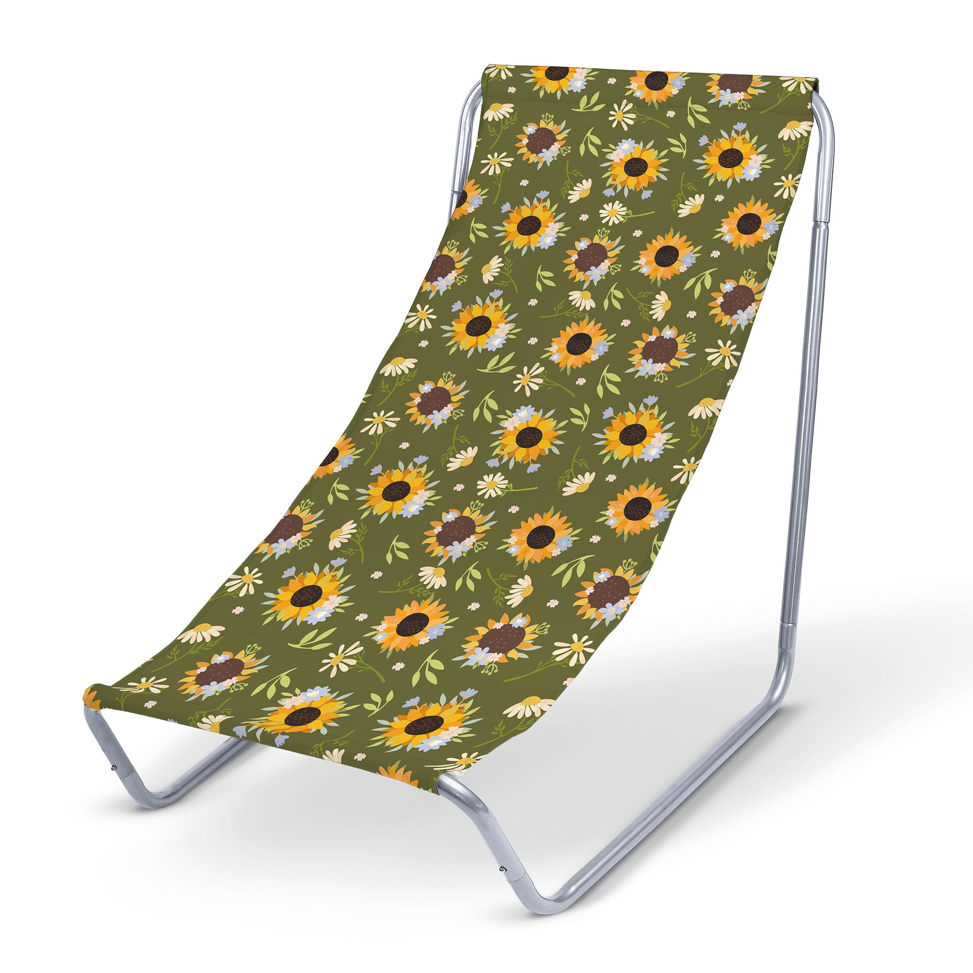 Metall-Liegestuhl Sunflowers